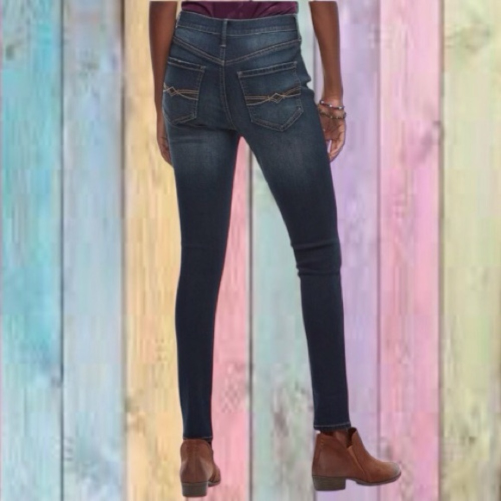 Mudd Blue Denim High Rise Jeggings Jeans